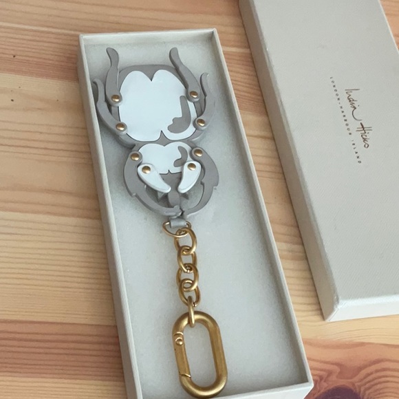 India Hicks Beetle key chain New In Box - Picture 4 of 6